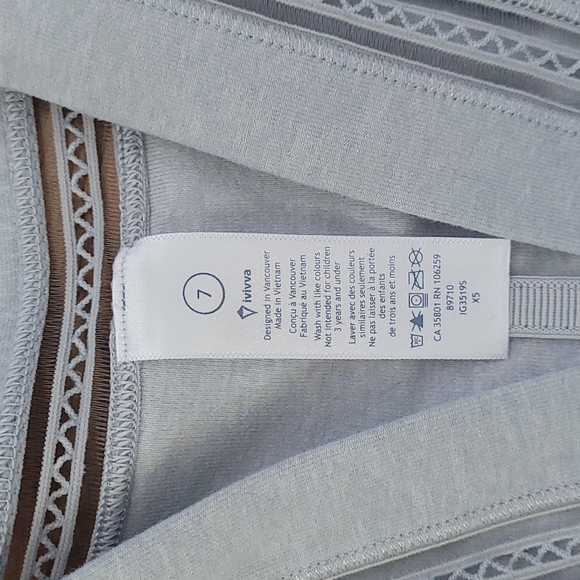 Ivivva top sz 7 - Picture 4 of 5